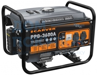 Генератор бензиновый CARVER PPG- 3600А 01.020.00011
