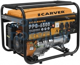 Бензиновый генератор CARVER PPG-6500 01.020.00018