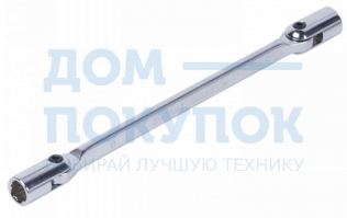 Ключ торцевой шарнирный двусторонний, 8x9 мм МАСТАК 024-00809
