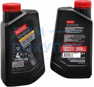 Масло REZOIL SCOOTER SAE 10W-40 JASO-MA2, 0,946 л 03.008.00027
