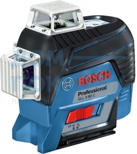 Лазерный нивелир Bosch GLL 3-80C (12 V) + BM1 + LR7 + L-boxx 0601063R05