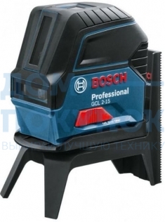 Лазерный нивелир Bosch GCL 2-15 + RM1 + BM3 clip + кейс 0601066E02