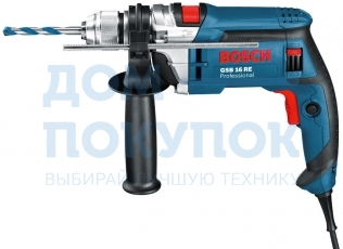 Дрель ударная BOSCH GSB 16 RE ЗВП 0.601.14E.600