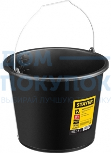 Ведро строительное пластмассовое STAYER 06083-12_z01