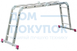 Шарнирная универсальная стремянка-трансформер 4х3 Krause Corda 085009