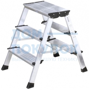 Двусторонняя складная подставка 2x4 Krause MONTO TREPPO 126047