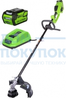 Триммер аккумуляторный Greenworks GD40BCK4 1301507UB