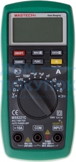 Универсальный мультиметр MASTECH MS8221С 13-2056
