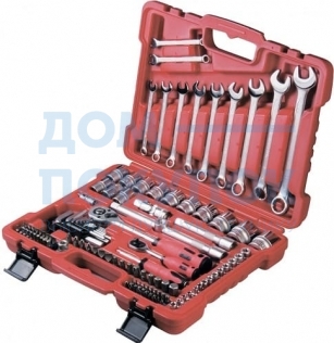 Слесарно-монтажный набор с квадратами 1/4