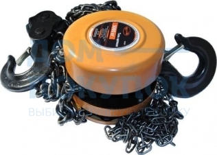 Цепная ручная таль 3.0т 3м АвтоDело 43730 13944
