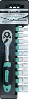 Набор торцевых головок STELS 1/2 11 предметов 14127