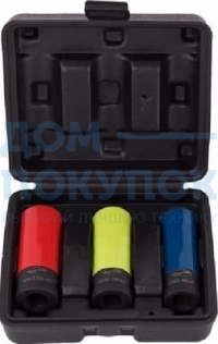 Набор головок ударных колёсных 1/2