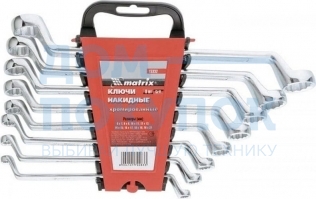 Набор накидных ключей 6–22 мм MATRIX 15332