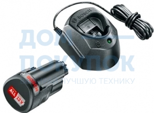 Набор базовый Home&Garden АКБ 12V 1.5 А*ч, ЗУ GAL 1210 CV Bosch 1600A01L3D