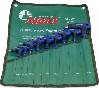 Комплект L-Torx с отверстием Hans Т10-Т50 16755-9T