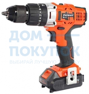 Дрель-шуруповерт ударная PATRIOT BR181h 180201550