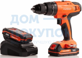 Дрель-шуруповерт PATRIOT BR 180Li-h 18030146