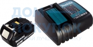 Аккумулятор BL1830B 18В, 3.0 Ач, Li-Ion+зарядное устройство DC18SD Makita 191A23-6