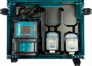 Аккумулятор BL1815N 2 шт. 18В;1.5 А*ч; Li-ion + зарядное устройство DC18SD Makita 197143-8