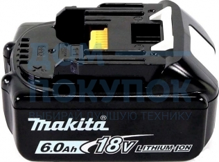 Аккумулятор тип BL1860B 18В, 6 Ач, Li-Ion Makita 197422-4