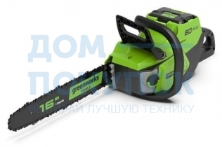 Цепная аккумуляторная пила GreenWorks GD60CS40K2 2001807UA