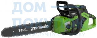 Цепная пила аккумуляторная GreenWorks  GD40CS18, 40V, 40 см, бесщеточная,  2005807