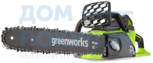 Аккумуляторная бесщеточная цепная пила Greenworks GD40CS40 20077