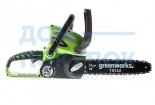 Аккумуляторная цепная пила Greenworks G40CS30 20117UA