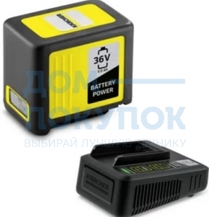 Комплект аккумулятор+зарядное устройство Battery Power 36/50 KARCHER 2.445-065