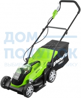 Аккумуляторная газонокосилка GreenWorks G40LM35K6 2501907UF