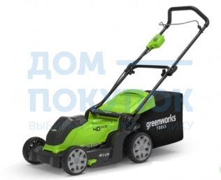 Газонокосилка аккумуляторная Greenworks G40LM41, 2504707