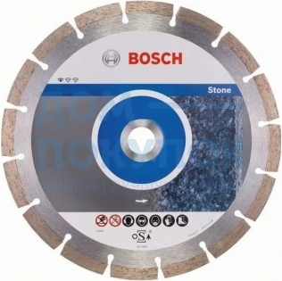 Диск алмазный отрезной Expert for Stone (180х22.2 мм) для УШМ Bosch 2608602591