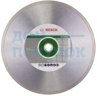 Диск алмазный отрезной Best for Ceramic (300х30/25.4 мм) для настольных пил Bosch 2608602639
