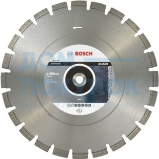 Алмазный диск по асфальту Bf Asphalt 400х20 мм Bosch 2608603786