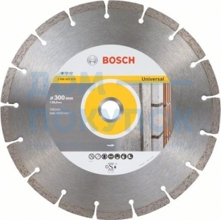 Алмазный диск Standard for Universal (300х25.4 мм) Bosch 2608603819