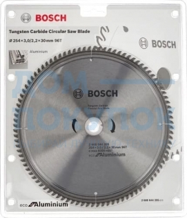 Пильный диск ECO AL (254x30 мм; 96T) Bosch 2608644395