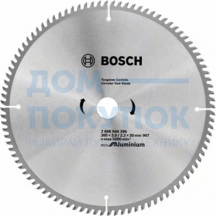 Пильный диск ECO AL (305x30 мм; 96T) Bosch 2608644396