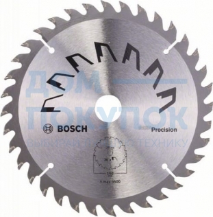 Циркулярный диск (160x20 мм; 36 зубьев) PRECISION Bosch 2609256856