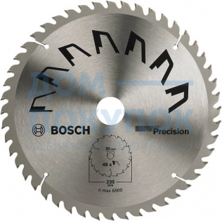 Диск циркулярный PRECISION по дереву (235х30/25х2,5 мм; Z48) Bosch 2609256877