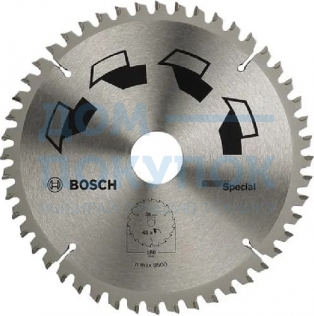 Диск циркулярный (180х30/20х2,5 мм; Z48) Bosch 2609256889