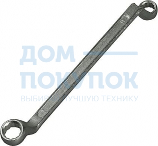 Накидной гаечный ключ изогнутый 11 x 13 мм, STAYER 27135-11-13