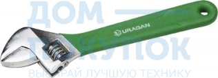 Ключ разводной, 200 / 25 мм, URAGAN 27243-20