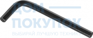 Ключ имбусовый, сталь, черный, 6мм STAYER 