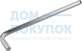 Ключ имбусовый, длинный, Cr-V, хромосатинированное покрытие, HEX 22 KRAFTOOL 
