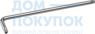 Ключ имбусовый, длинный, Cr-Mo, хромосатинированное покрытие, TX 10 KRAFTOOL 