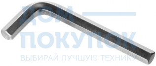 Ключ имбусовый, хромованадиевая сталь, хромированное покрытие, 14мм ЗУБР 