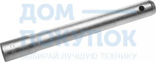 Ключ трубчатый свечной, с резиновой вставкой, оцинкованный, 21х220мм РОССИЯ 27503-21-220