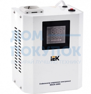 Стабилизатор напряжения (0.5кВА) IEK Boiler IVS24-1-00500 284084