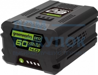 Аккумулятор 4 А*ч; 60 В G60B4 Greenworks 2918407