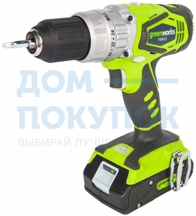 Дрель ударная GREENWORKS G24CD 32037